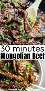 Easy Mongolian Beef Veronika S Kitchen Recipe In 2020 Best Beef Recipes Beef Recipes Easy Mongolian Beef