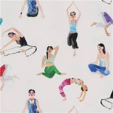 Check spelling or type a new query. Dear Stella Altweisser Baumwollstoff Yoga Posen Modes4u