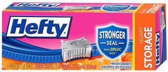 Hefty Storage Slider Bags Only 0 50 Each Printable Coupons Sliders Coupons Sale