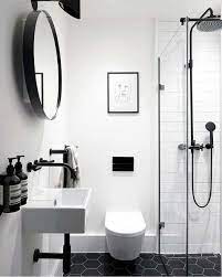 What does a black and white bathroom look like? Top 60 Best White Bathroom Ideas Home Interior Designs Black White Bathrooms Modern White Bathroom White Bathroom