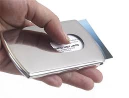 $29.99 acrylic business card holders. Stainless Steel Modern Thumb Slide Out Pocket Business Credit Card Storage Box Business Card Holder Wallet Card Case Wallet Business Card Holders