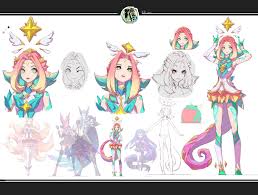 Artstation Lol Star Guardian Light And Shadow Vk Wenqi Owo League Of Legends Lol League Of Legends League Memes