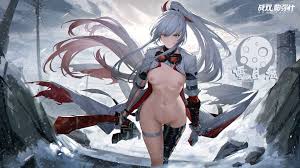 Punishing Gray Raven Lucia- Crimson Weave Ahegao Fanart