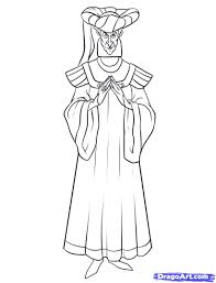 How To Draw Frollo Step By Step Disney Characters Cartoons Draw Cartoon Characters Free On Disney Character Drawings Disney Drawings Disney Coloring Pages