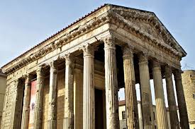 Temple D Auguste Et De Livie Vienne Temple France World