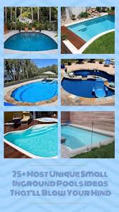 These small swimming pool ideas feature a variety of designs for those with limited space. 30 Most Unique Small Inground Pools Ideas That Ll Blow Your Mind