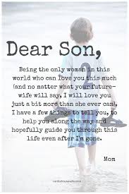 Birthday Letter To Mom From Son Dear Son The Vanilla Housewife Son Quotes I Love My Son Mom Quotes