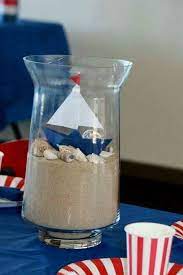 Pin By Belen Lorca On Decoracion Nautical Baby Shower Nautical Baby Shower Boy Baby Shower Nautical Theme