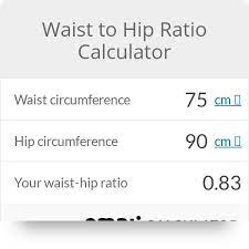Calculate Your Waist Hip Ratio Ratio Waist Hips
