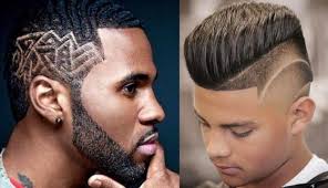 Tousled top with shaved temple 20 Popular Hairstyles For Teenage Boys Throughout The Years