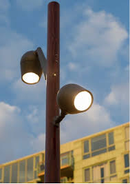 Structura Harbourfront Centre Toronto Structura S Wood Poles Fitted With Selux Olivio Heads Photo Credit Light Monkey Photography Fonar Osveshenie