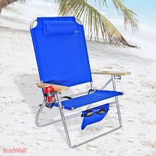 Xl High Seat Heavy Duty Beach Chair Beachmall Com Beach Lounge Chair Beach Chairs Heavy Duty Beach Chairs