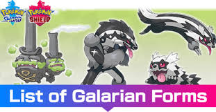 List Of Galarian Forms Pokemon Sword And Shield Game8 It has extremely big, gray fur and a wide smile along with some instead, a completely new pokémon has taken its place.