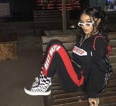 It may seem impossible to achieve the baddie aesthetic,. Baddie Tips Help Advice Completed Checkered Vans Outfit Aesthetic Fashion Vans Outfit Black Girl