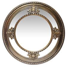Black And Gold Round Wall Mirror Infinity Instruments Versailles Gold 23 Antique Antique Mirror Wall Mirror Design Wall Mirror Wall