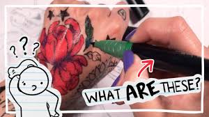 Permanent markers contain chemicals that aren't meant to be used on skin. Do These Temporary Tattoo Pens Really Work W Bad Tattoo Stories Youtube