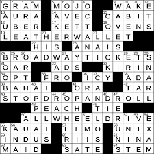 0522 19 Ny Times Crossword 22 May 19 Wednesday Nyxcrossword Com