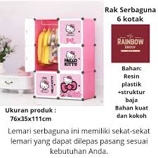 Angola lemari pakaian plastik c16 serbaguna wardrobe lemari baju europ Harga Lemari Plastik Hello Kitty 6 Pintu Lemariweuh