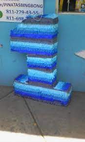 Pinata Numero 1 Nino Azul Pinata Birthday Parties Birthdays
