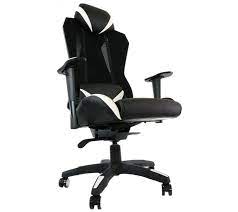 5% coupon applied at checkout. Hanover Commando High Back Gaming Chair In Black And White Qvc Com