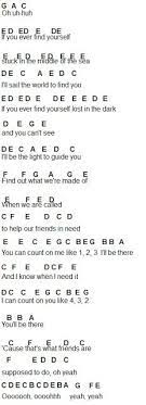 Flute Sheet Music Count On Me Clarinet Music Piano Music Easy Piano Sheet Music Letters