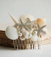 Bridal Hair Comb Sea Shell Hair Accessory Boncuk Nedime Hediyeleri Bohem Dugun Saci
