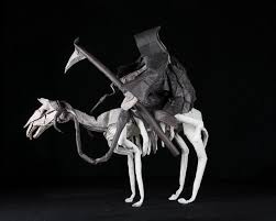 In a spectacular adventure, nova unlocks the mystery on. This Grim Reaper Riding A Skeleton Horse Origami No Cut Nextfuckinglevel