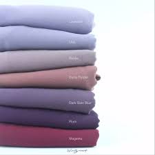 Beli produk warna ungu muda berkualitas dengan harga murah dari berbagai pelapak di gamis katun jepang polos twill ori kiky warna bata abu muda abu tua ungu tua khaky krem dusty. Hijab Pashmina Ceruty Babydoll Instant Tali Warna Ungu Purple Lavender Taro Lilac Murah Nyaman Lazada Indonesia
