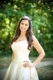 indianapolis wedding at indiana roof ballroom from turtle pond photography sweetheart neckline gowns dresses wave medium length hairstyles