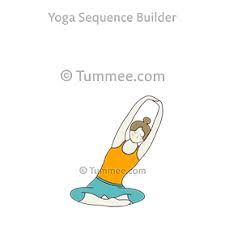 7 of 15 seated forward bend pose or. Easy Pose Side Bend Yoga Yoga Sequences Benefits Variations And Sanskrit Pronunciation Tummee Com