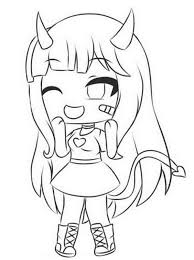 Mix and match hundreds of clothes, weapons, hats. Gacha Life Coloring Pages