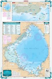 northwest erie lake and the detroit river lake fishing chart