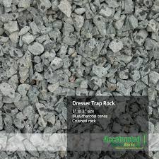 Dresser Trap Rock Landscaping Rock How To Dry Basil Landscape