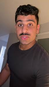 Grea Mustache Now I Just to Grab My Sons Face