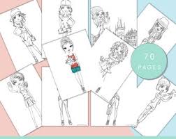 Easy 3 marker challenge coloring pages. 3 Marker Challenge Etsy