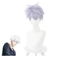 Be sure to like this video if you enjoyed it, also to anyone new make sure to subscribe for better uploads in the future! Amazon Com Nnaa Gojo Satoru Wig Anime Jujutsu Kaisen Cosplay Lavender Upturned Short Hair Gojo Satoru Beauty