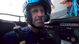 Sir Ben Ainslie's prickly post-race interview