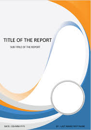 Cover Page Download Template For Ms Word Cover Page Artistic Waving Cover Page Template Cover Pages Book Cover Template