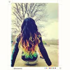 Dipped Hair Dip Dye Hair Kool Aid Hair Dye