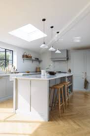 Long kitchen islands kitchen island seating. A Perfect Kitchen Island The Devol Journal Devol Kitchens