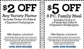 Get full nutrition facts for other long john silver's products and all your other favorite brands. Long John Silver S Specials And Coupons