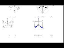 Vsepr Drawing For If5 Square Pyramidal Six Electron Groups Youtube