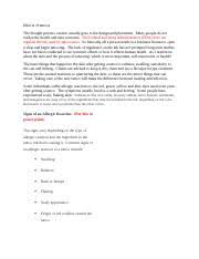 Worksheet Tissues Chart 4 Anatomy And Physiology