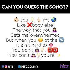 Hitz - Guess The Song Title From The Lyrics! | Facebook