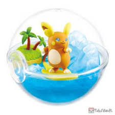 Pokemon Center 2019 Re Ment Terrarium Collection Ex Alola Series 2 Alolan Raichu Figure Version 6 Pokemon Terrarium Pokemon Pokemon Craft