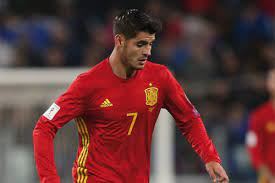 Morata spanien trikot 2018 heim l shirt adidas fußball cx5355 ig93. Spaniens Doppelpacker Atleti Boss Stellt Klar Kein Preisnachlass Fur Alvaro Morata
