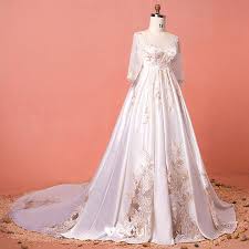 Usually, the lace materials of my wedding dresses are available in ivory color (my ivory is like warm white). Luxury Gorgeous Ivory Chapel Train Plus Size Wedding Dresses 2018 U Neck Charmeuse Lace Up Appliques Beading Sequins Backless Wedding