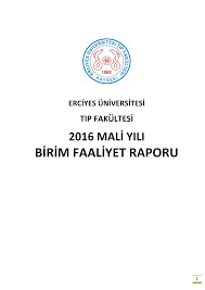 BİRİM FAALİYET RAPORU