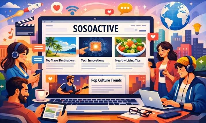 Sosoactive: Digital Media Platform for Culture & Lifestyle