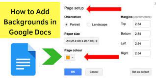 How To Add Backgrounds In Google Docs A Workaround Google Docs Ads Google